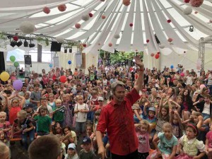 Matzelli auf dem Weinfest in Volkach